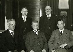 Foto in Leeuwarder Courant van 05-11-1932.