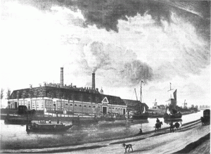 Fabriek W.A. Scholten te Foxhol, 1841